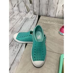 Native Jefferson Slip-On Shoes Hydrangea Blue J5
